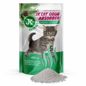 JK ABSORBER FOREST smakas absorbents kaķu tualetēm 450g